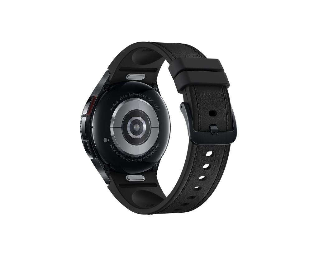 Samsung Galaxy Watch6 Classic okosóra 43mm Bluetooth fekete (SM-R950NZKAEUE)