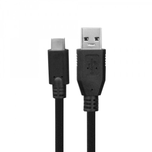 ACT USB-A 3.2 Gen1 - USB-C adat- és töltőkábel 1m fekete (AC3020)