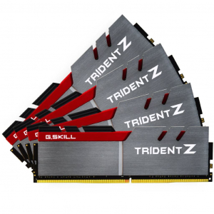 16GB 3200MHz DDR4 RAM G.Skill Trident Z CL16 (4X4GB) (F4-3200C16Q-16GTZB)