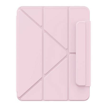 Baseus mágneses tok iPad Pro 12,9" (2018/2020/2021) rózsaszín (P40112500411-00)