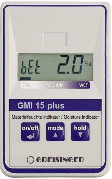 Greisinger GMI15-plus anyagnedvesség mérő (483430)