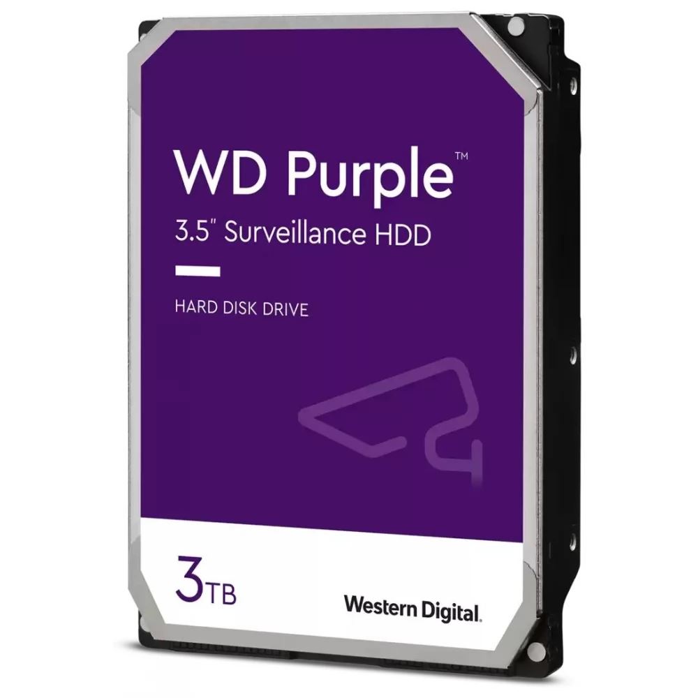 3TB WD 3.5" Purple SATAIII winchester (WD33PURZ)