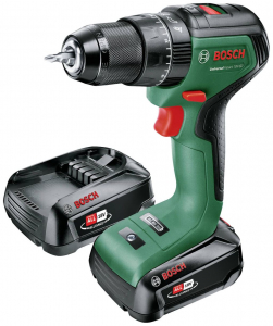 Bosch UniversalImpact 18V-60 akkus fúró-csavarozó 2db 2.0Ah-s akku (06039D7102)