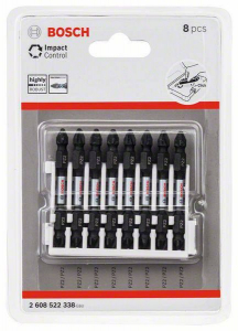 Bosch 2608522338 Impact Control csavarbit készlet, 8 részes