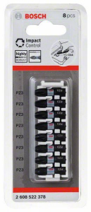 Bosch 2608522378 Impact Control csavarbit készlet, 8 részes