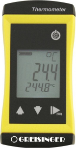 Greisinger G1730 G1202-GE riasztó hőmérő -65 - +1200 °C, érzékelő típus Pt1000 (483717)