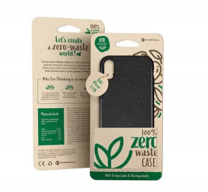 Forcell BIO környezetbarát hátlap tok Huawei Y5 2019 fekete (46416)