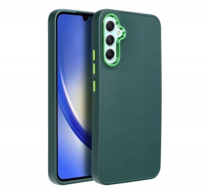 Frame Samsung Galaxy A34 5G szilikon tok zöld (74605)