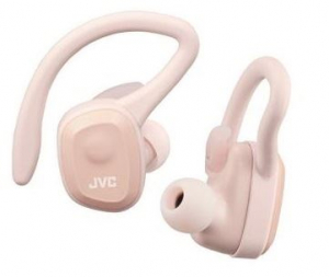 JVC HA-ET45T-P TWS Bluetooth sportfülhallgató rózsaszín