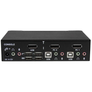 Startech.com KVM Switch 2PC USB DisplayPort (SV231DPUA)