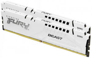 32GB 5600MHz DDR5 RAM Kingston Fury Beast White CL36 (2x16GB) (KF556C36BWEK2-32)