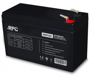 NJOY RPC GP07121L Akkumul&aacute;tor 12V, 20.02W, gondoz&aacute;smentes T1/F1 (BTVACFUOBTO1LCN01A)