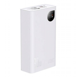 Baseus Adaman2 Powerbank 20000mAh 2xUSB+USB-C 30W fehér (PPAD080102)