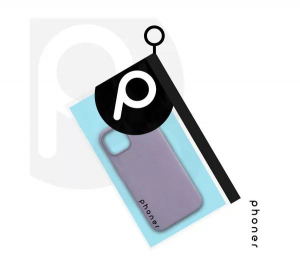 Phoner Apple iPhone 11 szilikon tok lila (71640)