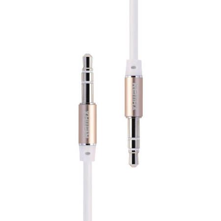 Remax Mini jack 3.5mm AUX kábel 2m fehér (RL-L200 White)