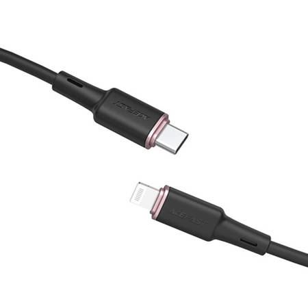 ACEFAST C2-01 USB-C - Lightining  kábel 1.2m fekete
