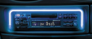 Lampa Radio - Music belsővilágítás kék (0172866)