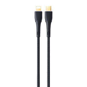Remax Bosu USB-C - Lightning kábel 20W 1,2m fekete (RC-C063 Black)
