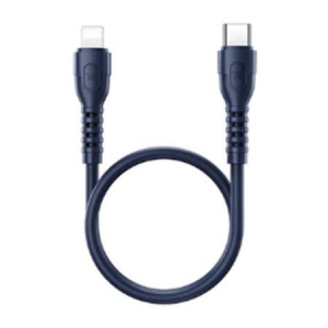 Remax Ledy USB-C - Lightning kábel 20W 30cm kék (RC-C022 blue C-L)
