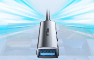 Vention Mini Hub USB-A - 3xUSB-A 0,15m szürke (CKOHB)
