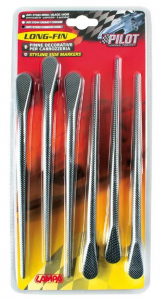 Lampa Long-Fin hosszú karbon oldaldekoráció 6 db (0107345)