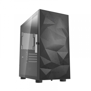 DarkFlash DLM21 Mesh táp nélküli M-ATX ház fekete