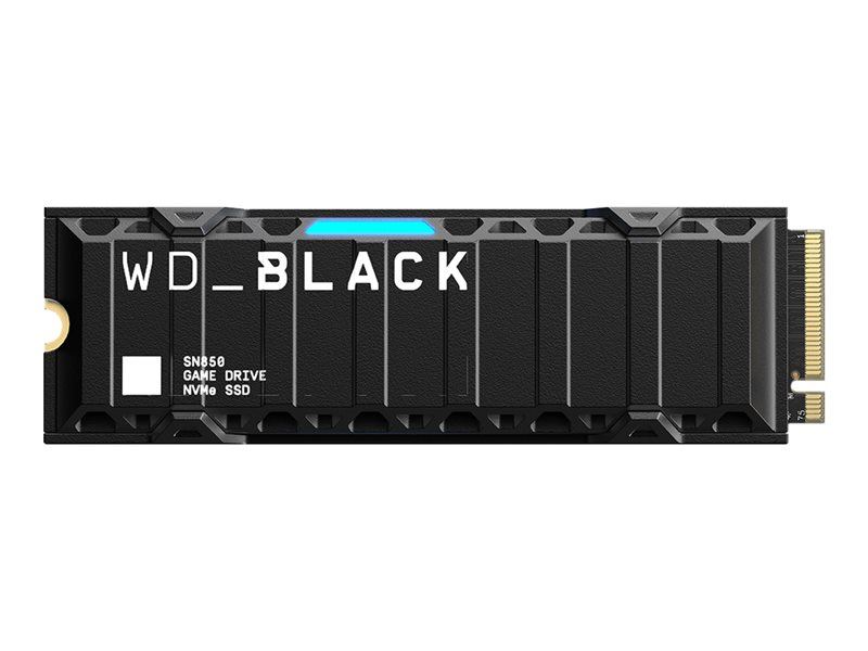 2TB WD Black SN850 PS5 M.2 NVMe SSD meghajtó (WDBBKW0020BBK)