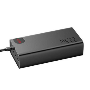 Baseus Adaman Powerbank 40000mAh, 22.5W fekete (PPAD020101)