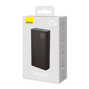 Baseus Adaman Powerbank 40000mAh, 22.5W fekete (PPAD020101)