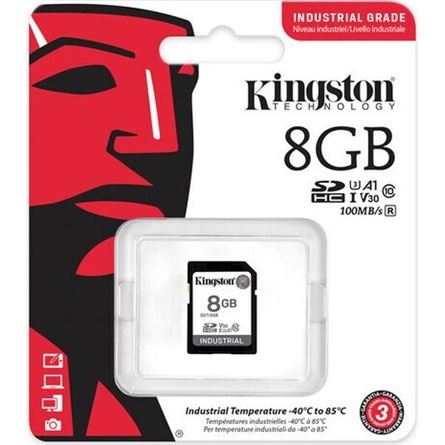 16GB SDHC Kingston Industrial Temperature UHS-1 Class10 U3 V30 A1 (SDIT/8GB)