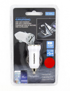 Grundig USB töltő 12/24 V 1 A (33150154)