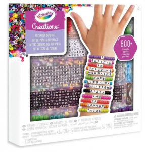 Crayola Creations: Betűfűző szett 800 db gy&ouml;nggyel (04-4666)