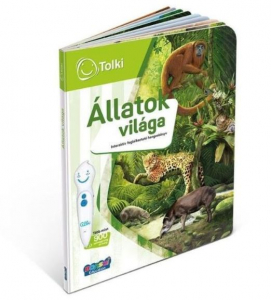 Tolki: Interaktív foglalkoztató hangoskönyv - Állatok világa (34529)