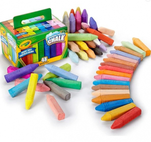 Crayola: Lemosható aszfaltkréta 48 db-os készlet (51-2048)