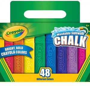 Crayola: Lemosható aszfaltkréta 48 db-os készlet (51-2048)