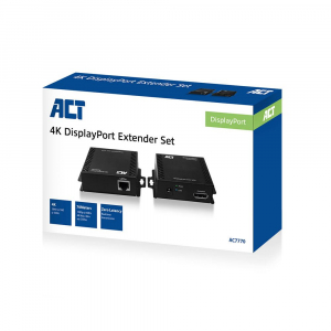 ACT RJ45 4K DisplayPort hosszabbító (AC7770)