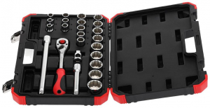 Gedore RED R69013024 3300056 dugókulcs betét készlet, 24 részes