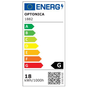 Optonica LED Gömb izzó E27 18W semleges fehér fény 4500K 1440lm (SP1882)