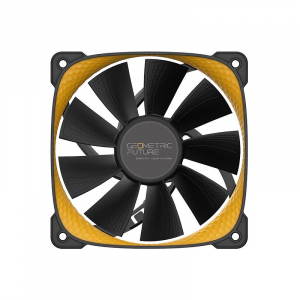 Geometric Future Squama 2505Y hűtő ventilátor 120mm fekete-sárga (1F2505Y112000)