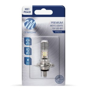 Izzó 12 V HS1 LED H4 PX43T 12x3030 SMD LED 1 db (72LB554W-01B)