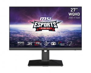 27" MSI G272QPF LCD monitor fekete