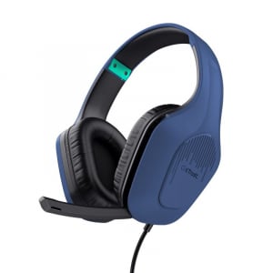 Trust GXT 415B Zirox gaming headset fekete-kék (24991)