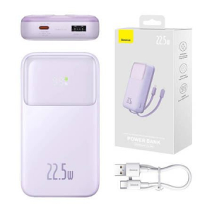Baseus Comet Powerbank 20000mAh USB-A - USB-C 22.5W lila (PPMD020105)