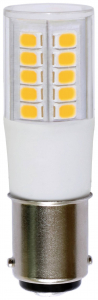 LightMe LED fényforrás B15d 4.9 W = 48 W Melegfehér (LM85356)