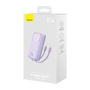 Baseus Comet Powerbank 20000mAh USB-A - USB-C 22.5W lila (PPMD020105)