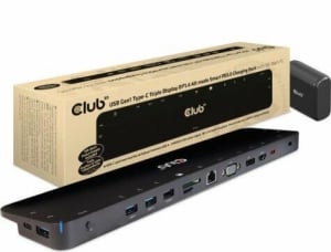 Club3D USB Gen2 Type-C Töltődokkoló (CSV-1565)