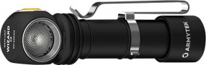 ArmyTek Wizard C2 Magnet White LED Fejl&aacute;mpa M&aacute;gneses tart&oacute;val Akkur&oacute;l &uuml;zemeltetett 1200 lm (F08901C)