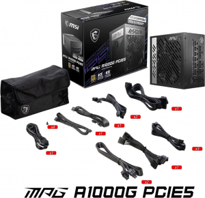 MSI MPG A1000G PCIE5 1000W moduláris tápegység