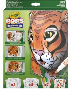 Crayola POPs: 3D foglalkoztató – Dzsungel (04-2802)