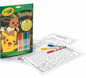 Crayola Color & Activity: Pokémon foglalkoztató (04-2746)